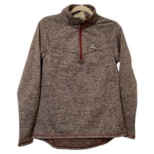 Ascend Base Layer Women’s Pullover Shirt Long Sleeves 1/4 Zip Sweater Size M